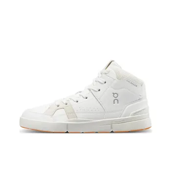 On ClubTHE ROGER Mid Top Casual Shoes Women's White