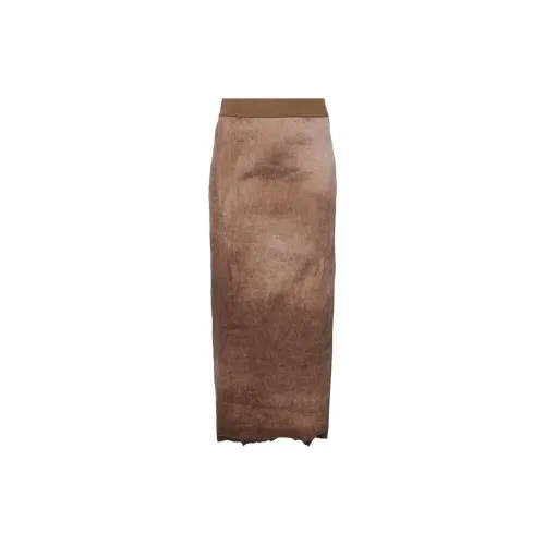 UMA WANG Casual Long Skirts Women's Brown