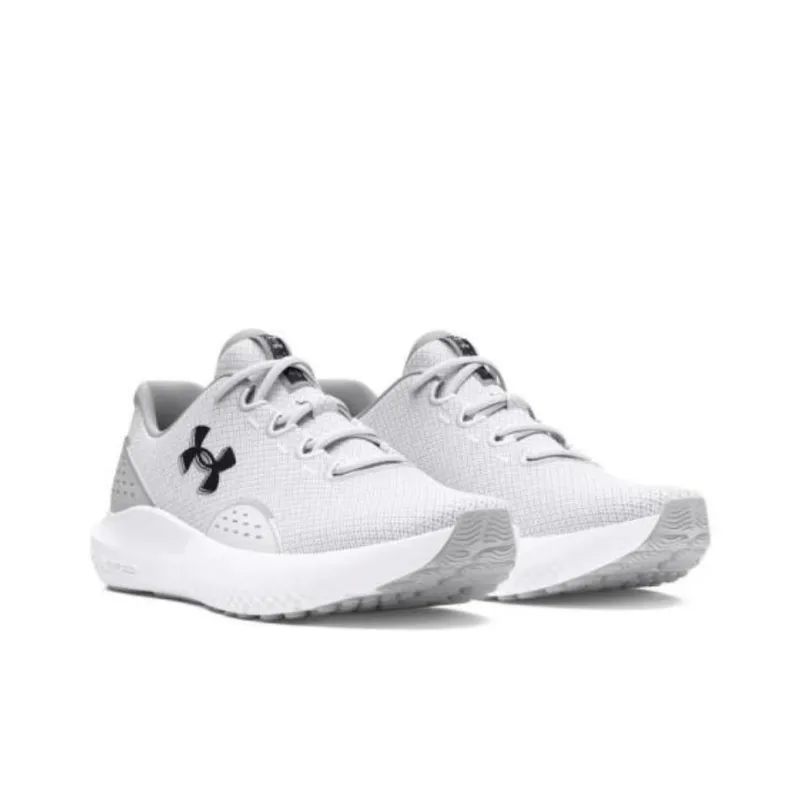 Under Armour Durable Breathable Low Top Running Shoes Men's White-2