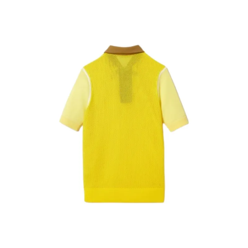 LACOSTE Polo Shirt Men's Yellow-1