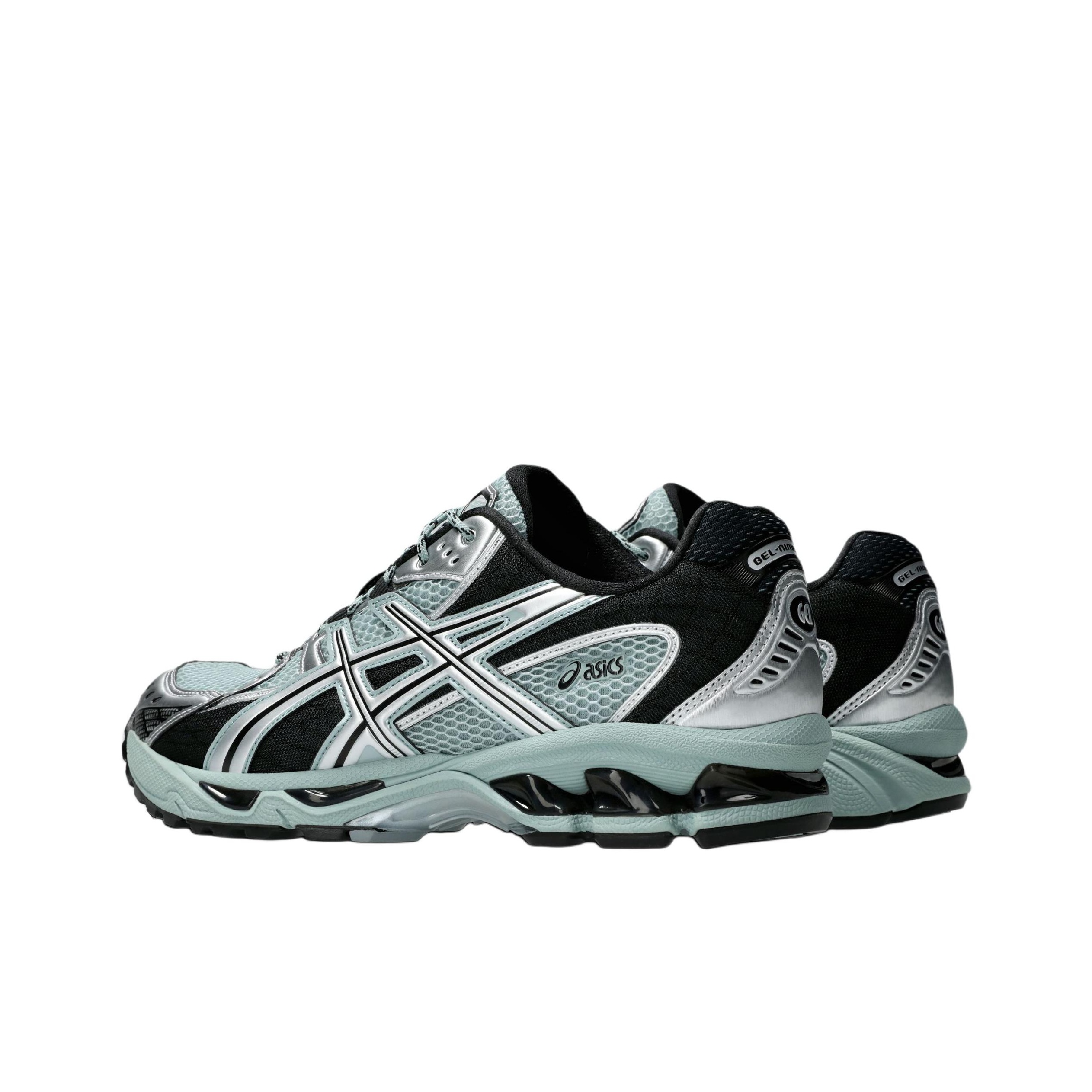 Asics GEL Nimbus 10.1 Running Shoes Unisex Low Top Cyan Black