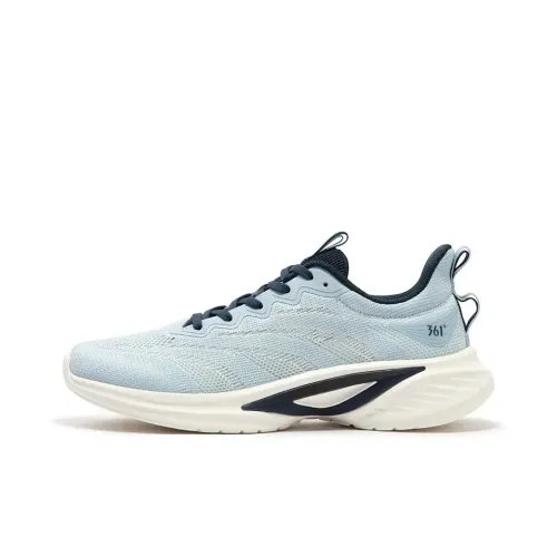 361° Cushioning, Breathable, And Resilient Design Low Top Casual Running Shoes Men's Blue