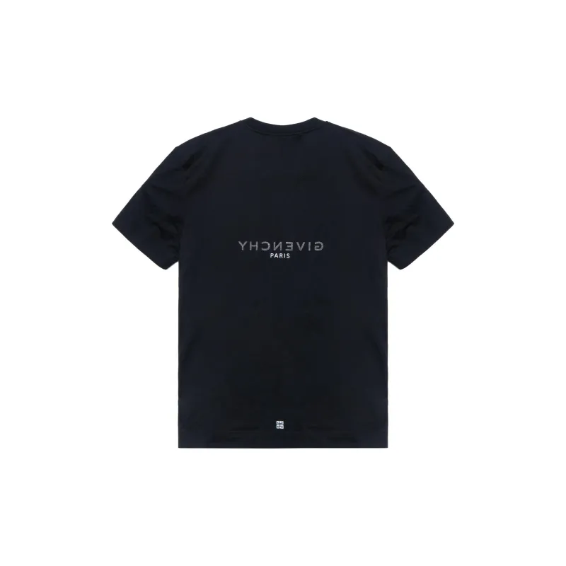 Givenchy Logo Printed Crewneck T Shirt-1