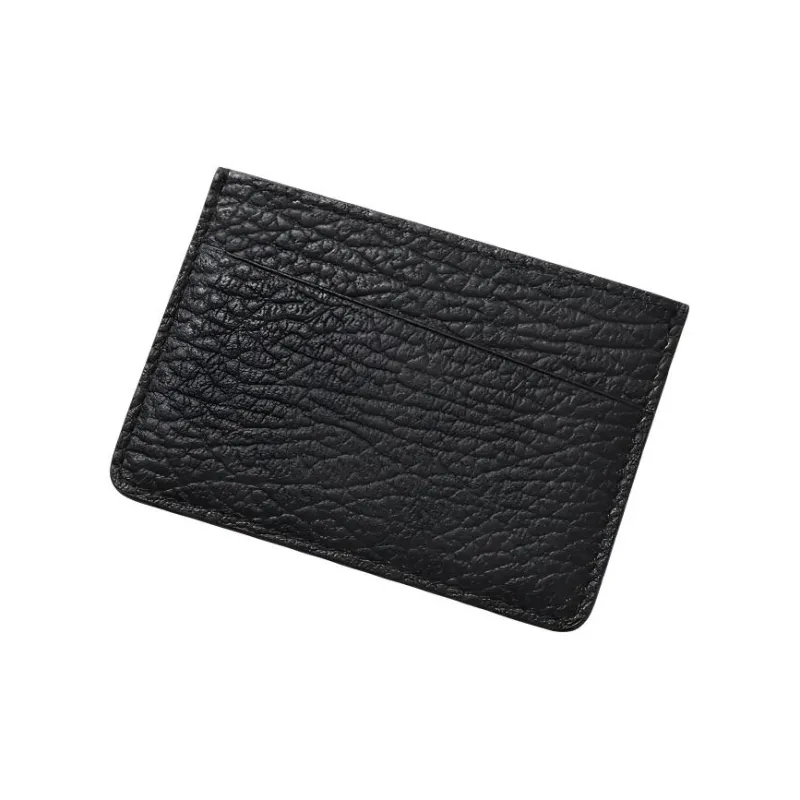 Maison Margiela Leather Card Holder Men's Black-6