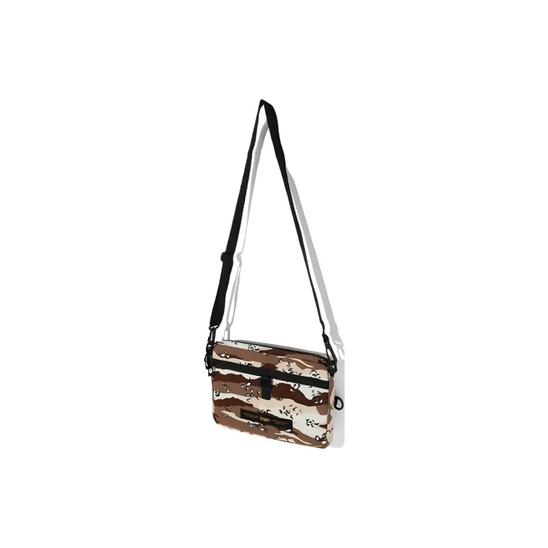A BATHING APE Cotton Shoulder Bag, Crossbody Bag Unisex Multicolor-7