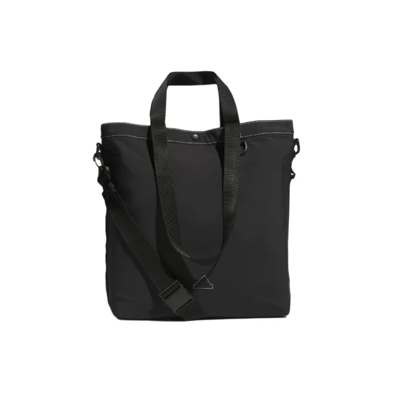 Adidas Polyamide Tote Bag Shopping Bag Shoulder Bag Crossbody Bag Handbag Regular Unisex Black-0