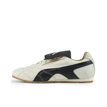 TAYKI 1960'S Casual Shoes Unisex Low-Top Ecru/Black