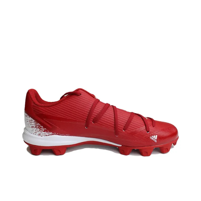 Adidas Adizero Afterburner 8 Mid Cleats 'Red'-1