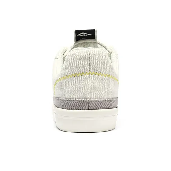 PONY Winner Anti Slip And Wear Resistant Lightweight Low Top Skateboard Shoes Women's White-3