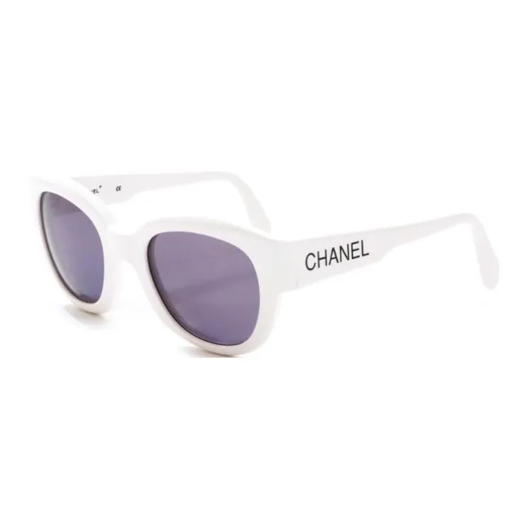 CHANEL Pre-Owned 2000s Logo-print Square-frame Sunglasses-0
