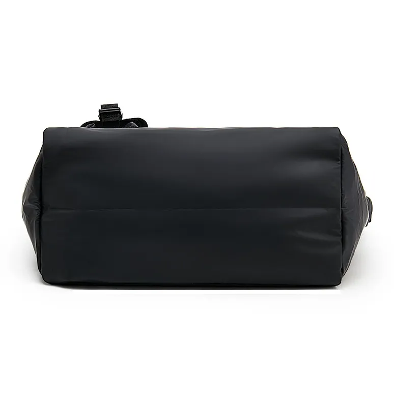 Old Man's Head Fabric Shoulder Bag Men's Black-2