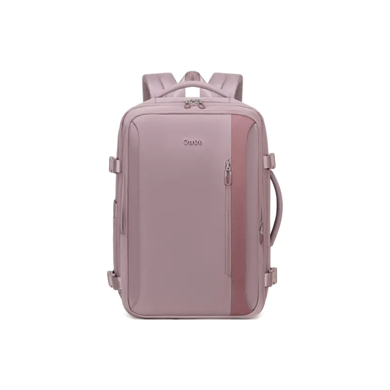 Chantria Fabric Backpack Large Size Women's Black/Khaki/Dusty Purple/Burgundy-6