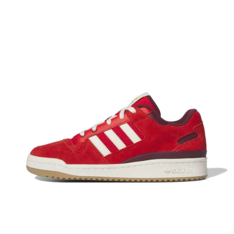 Adidas Forum Low Red Off White Gum-0