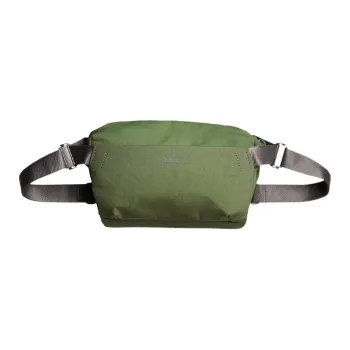 BELLROY Recycled Waterproof Woven Fabric Fanny Pack, Shoulder Bag, Crossbody Bag Unisex Ranger Green Color
