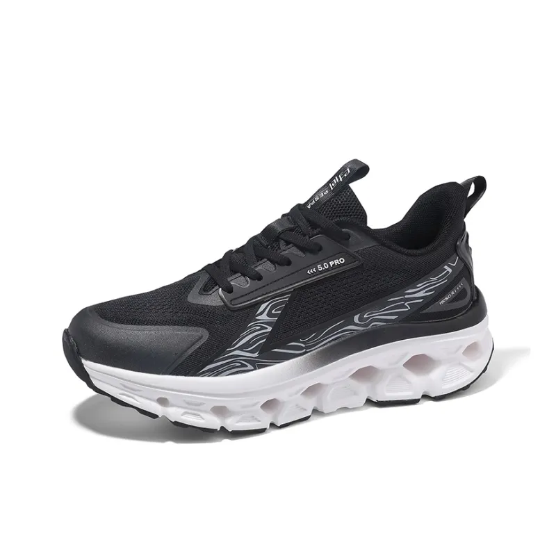 PES PANDA Running Shoes Unisex Low Top Moon White/Crystal Moon/Rolls Black/Rainbow Pink-6