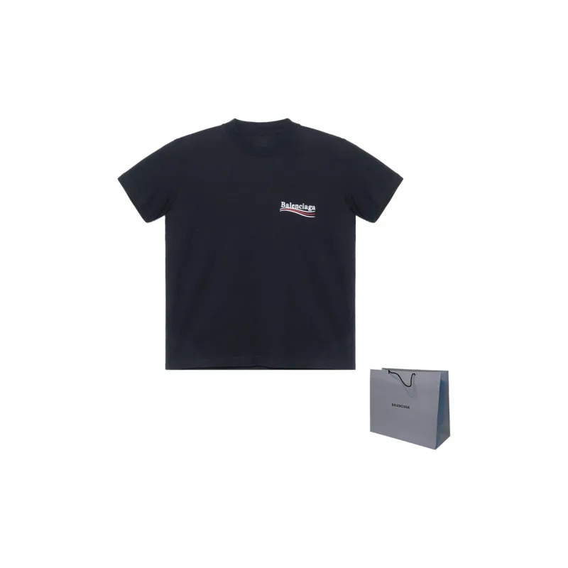 Balenciaga Political Campaign Cotton T shirt-2