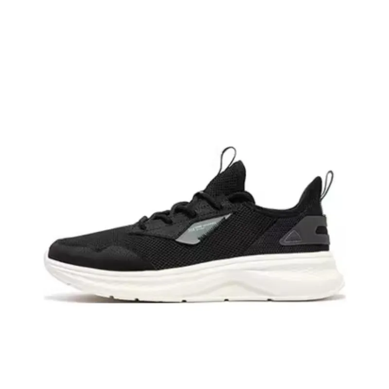 361° Breathable Lightweight Low Top Casual Running Shoes Men's Black Cyan-0