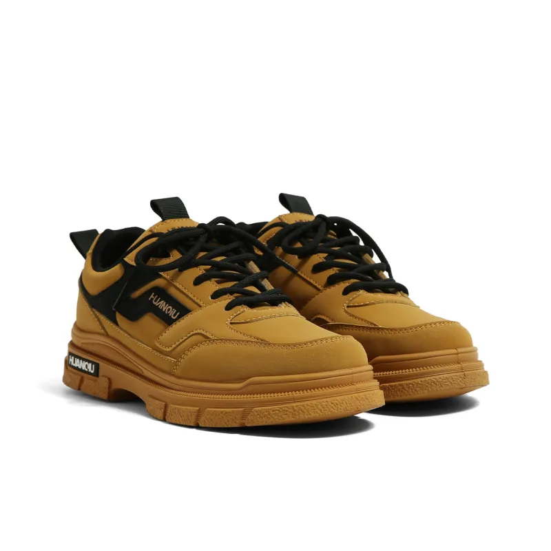 HUANQIU Wear Resistant Low Top Chunky Sneakers Men's-2
