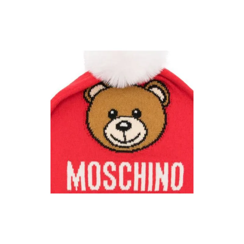 MOSCHINO Teddy Bear motif Beanie-2