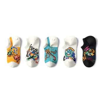 Mast Point Ankle Socks Men's Multicolor