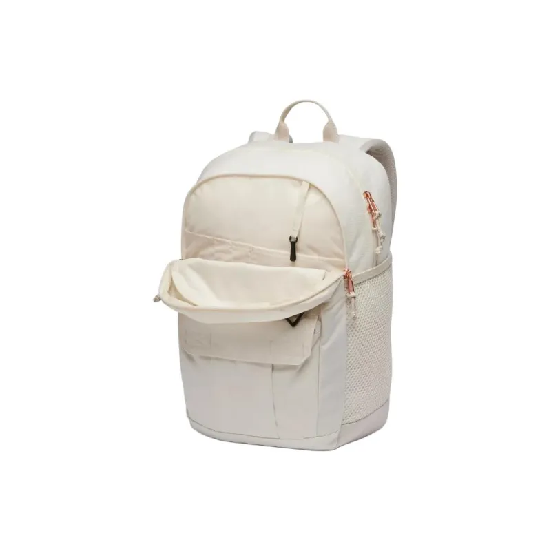 Columbia Polyester Backpack Unisex Chalk White-3