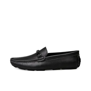 DCK Men's Casual Shoes Men Low Top Black/White/Earth Yellow