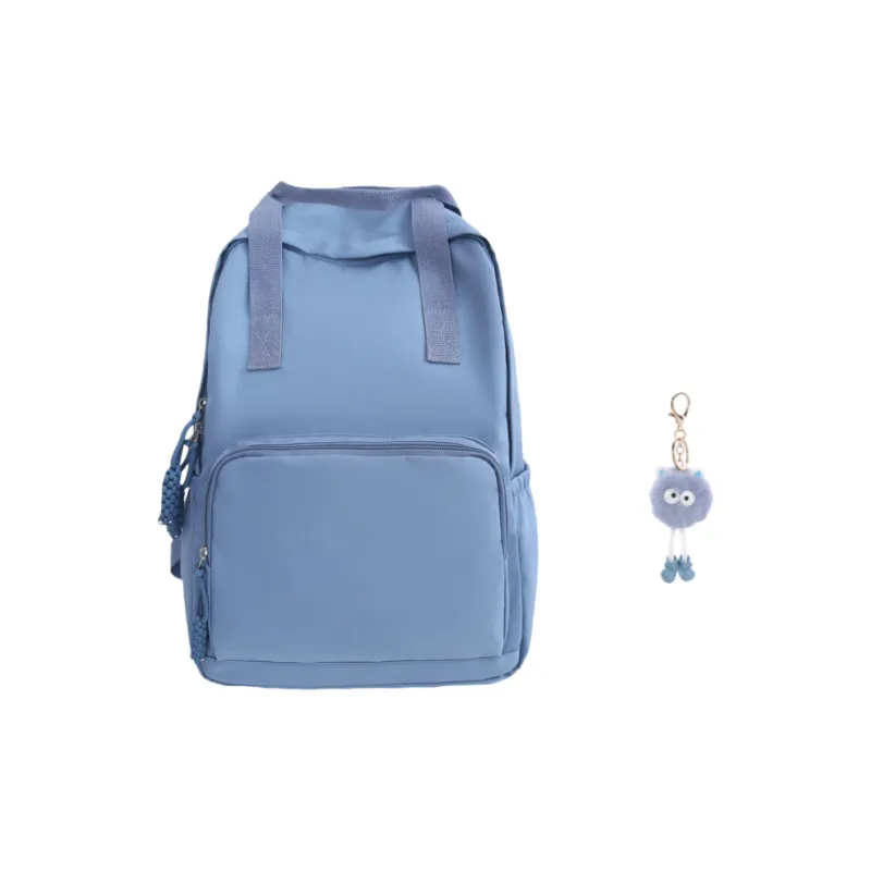 KAMLUI Nylon Fabric Backpack Laptop Bag Regular Unisex Multicolor-16
