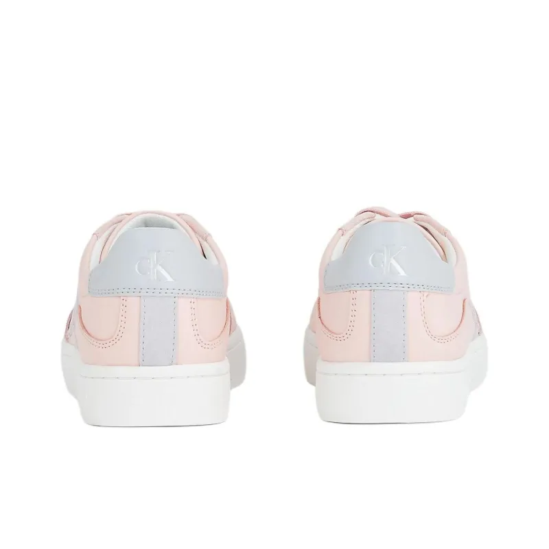 CALVIN KLEIN Low-Top Skateboard Shoes Women's Pink-4