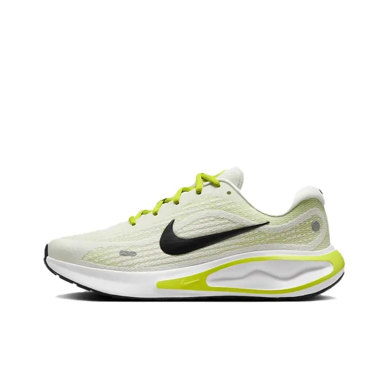 Nike Journey Run Low Top Casual Running Shoes Women's Green White-0