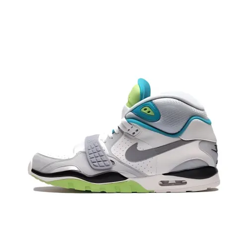 Nike Air Trainer SC Training Shoes Unisex High-Top Gray Green