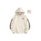 Creamy Apricot Hooded Fleece-Lined