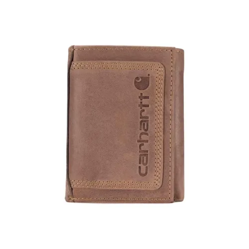 Carhartt Top Grain Cow Leather Wallet Regular Men's Brown