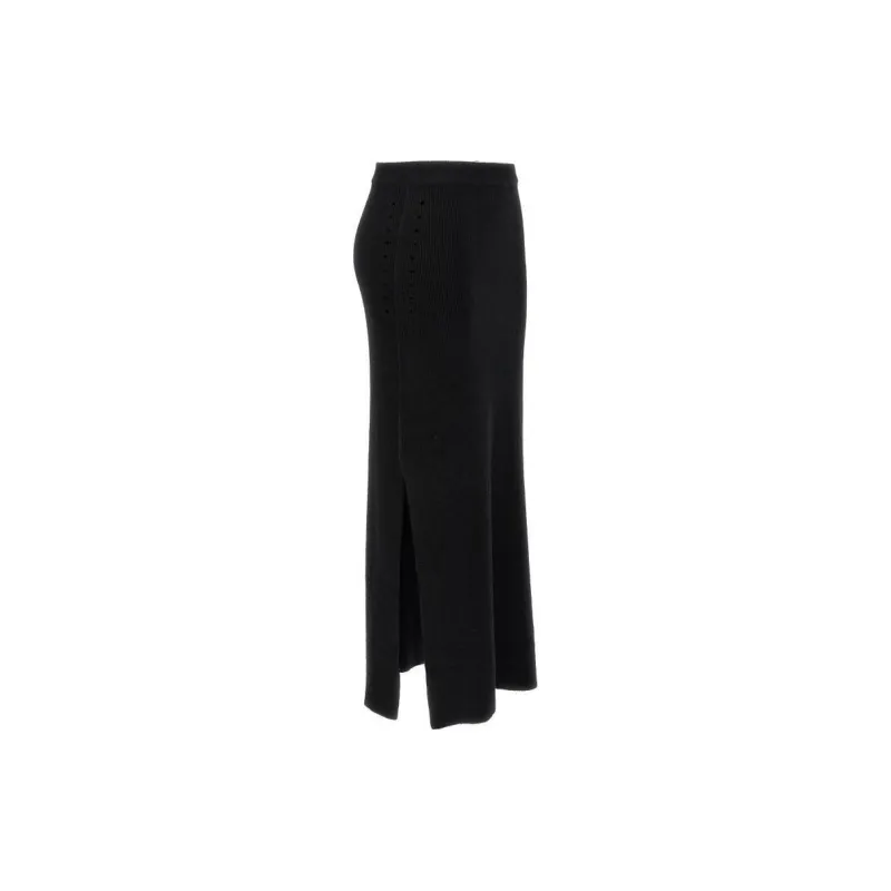 Loulou De Saison Casual Long Skirt Women's Black-2
