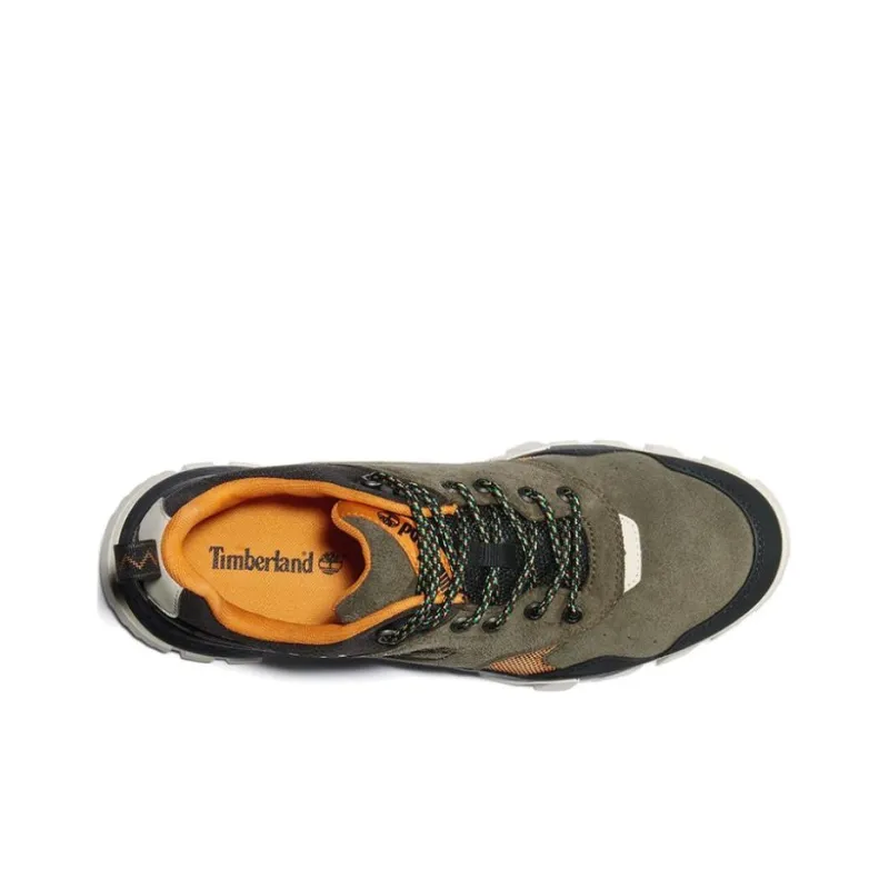 Timberland Garrison Trail Cushioned Anti Slip Wear Resistant Breathable Lightweight Low Top Running Shoes Men's Coffee-3
