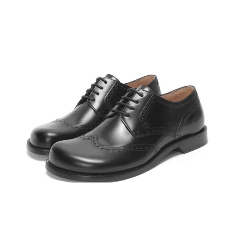LOEWE Campo Dress Shoes Men's Black-2