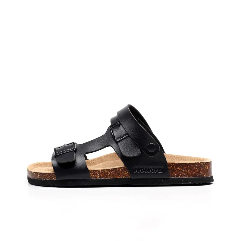 Golofi Casual Shoes Men Low Top Black White-2