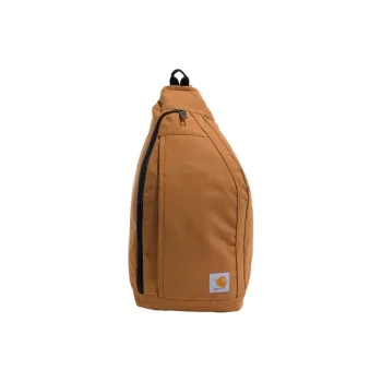 Carhartt Polyester Crossbody Bag Unisex Brown