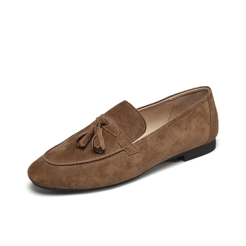 YEARCON Loafers Women's Cameo Brown/Green-1
