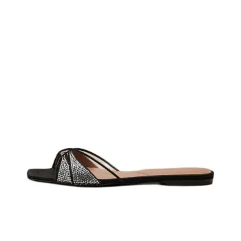 D'ACCORI Slide Slippers Women's Black