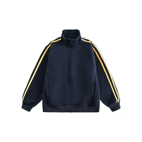 FOASIS Jackets Unisex Navy Blue