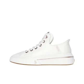 Skechers Slip Ins Anti Slip Wear Resistant Low Top Casual Shoes Women's White