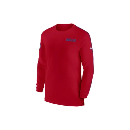 Nike Buffalo Bills Sideline Coach Men's Nike Dri FIT Nfl Long Sleeve Top