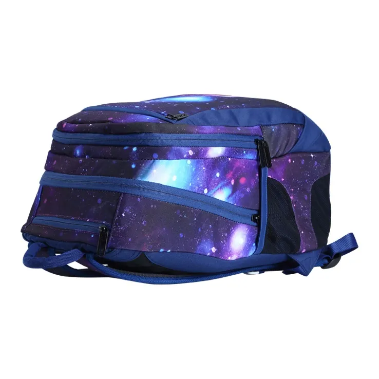 Uniker Polyester Backpack Medium Size Unisex Multicolor-1