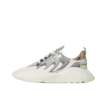 Roberto Cavalli Low-Top Casual Shoes Women's Silver