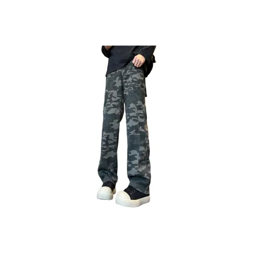 KULAIYA Casual Pants Unisex Camouflage