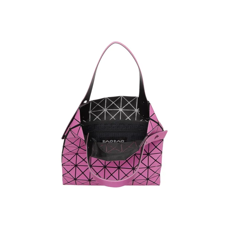 ISSEY MIYAKE PVC Tote Bag, Shopping Bag, Shoulder Bag, Handbag Regular Women's Pink-3