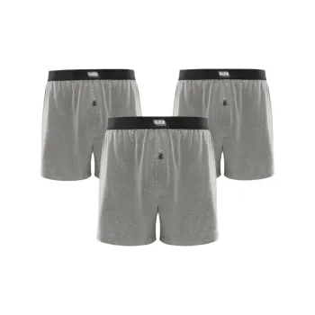 PUMA Boxer Shorts Men's 3 Pack Light Gray