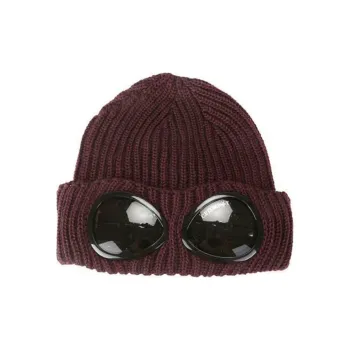 C.P.Company Goggle Detailed Turn Up Hem Beanie