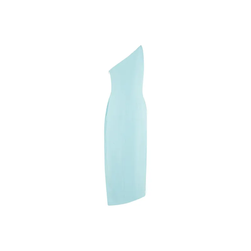 DAVID KOMA Embellished Bally One-Shoulder Midi Dress-1