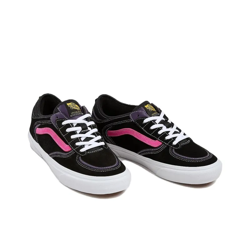 Rowley Skate Vans 'Black Pink'-2